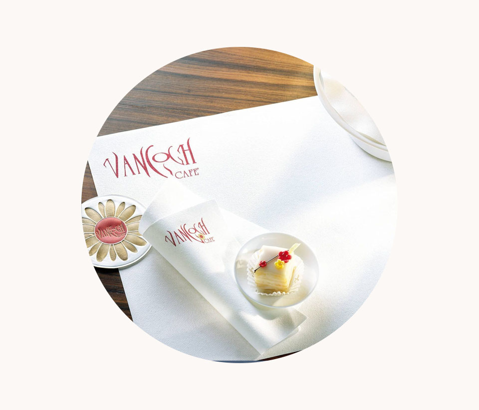 Bedrukte placemats horeca