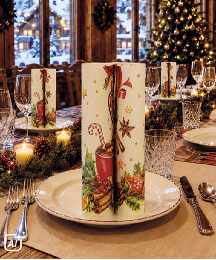 Kerstservetten horeca